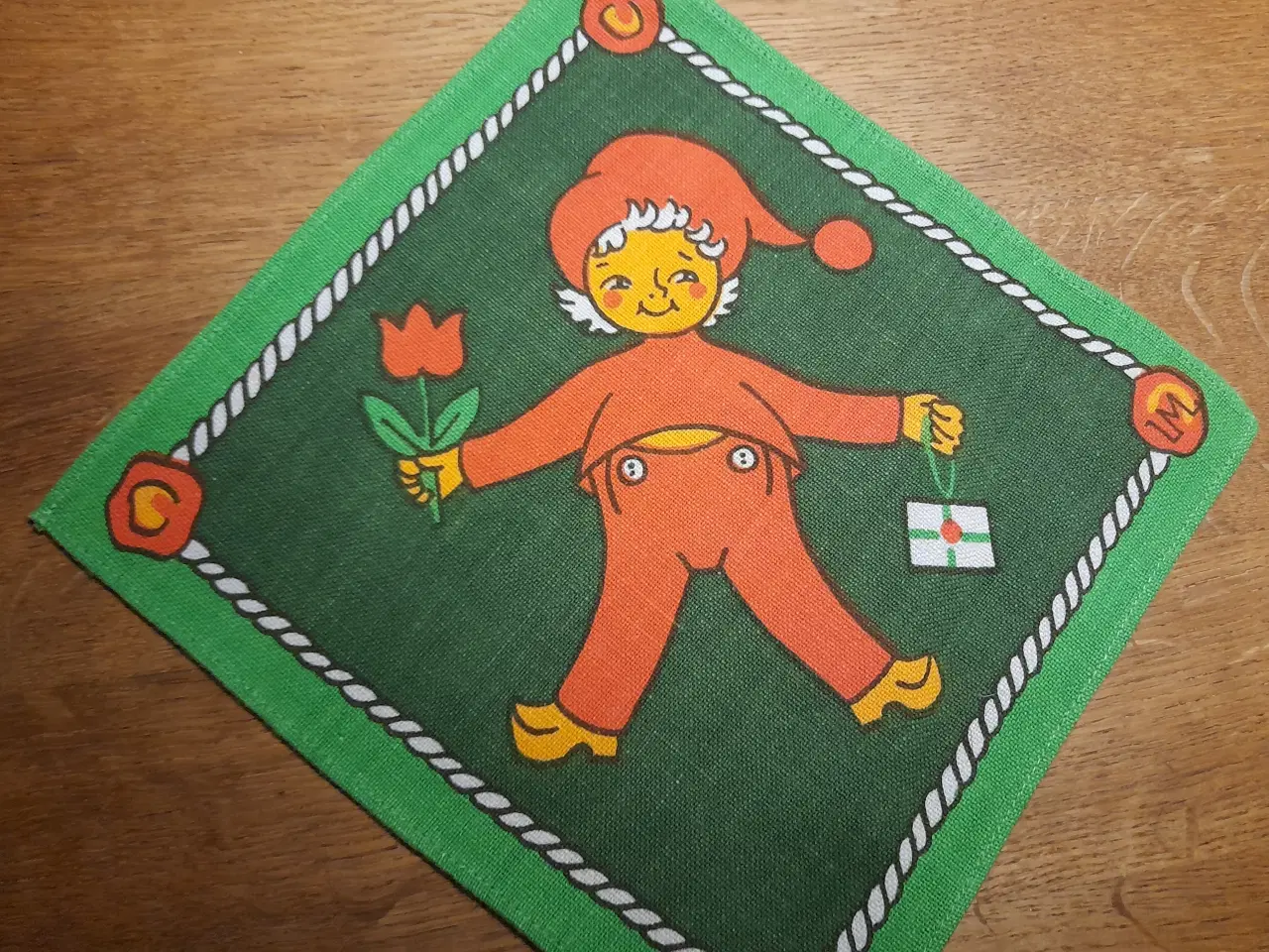 Billede 1 - Retro brødkurvsserviet.