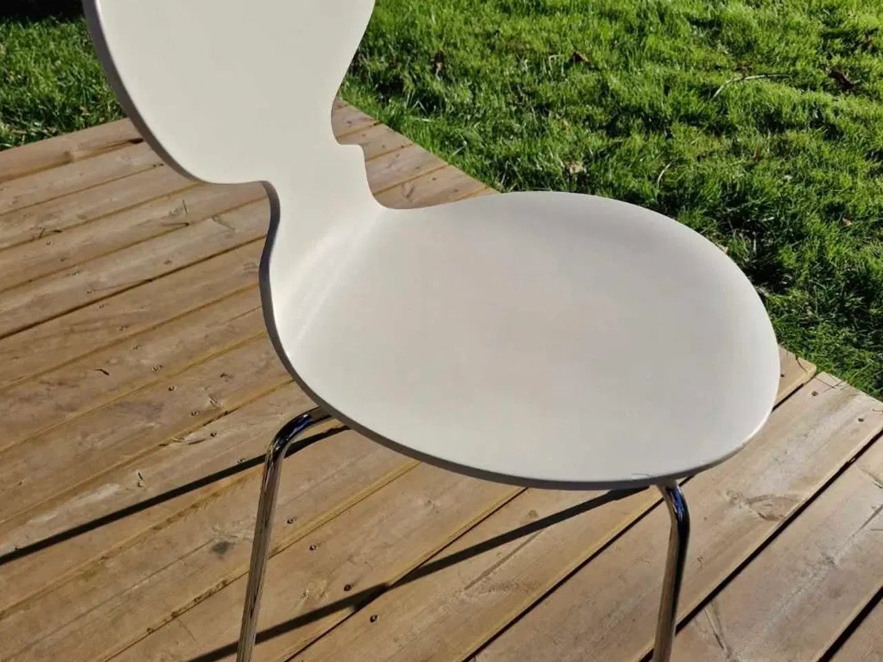 Billede 4 - Myren stole, hvide, Arne Jakobsen Design