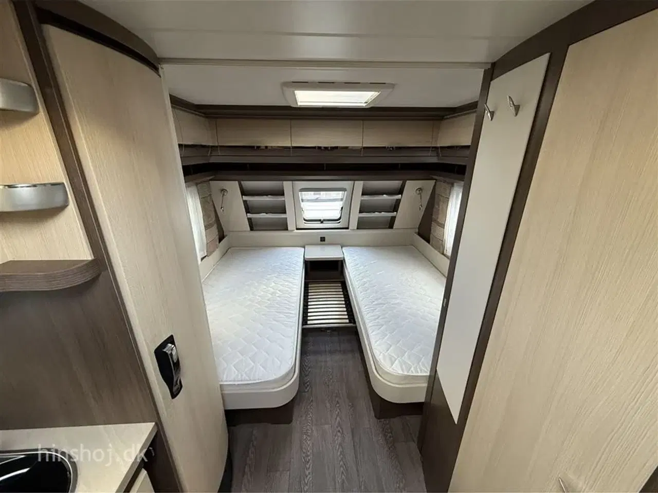 Billede 4 - 2017 - Hobby Prestige 620 CL   Lækker enkeltsengsvogn med sengeudvidelse fra Hinshøj Caravan A/S