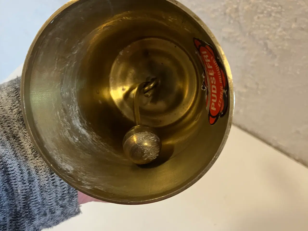 Billede 3 - Messing bordklokke