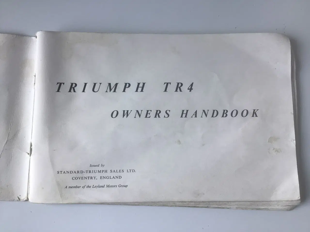Billede 2 - Triumph TR4