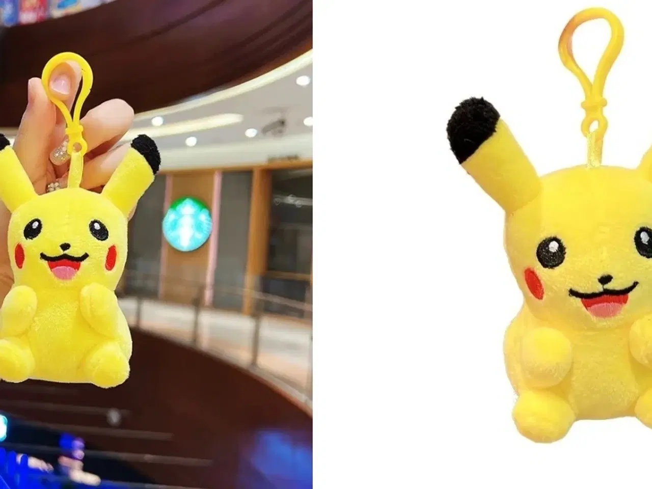 Billede 1 - * Pokemon/Pikachu-nøglering - i plys