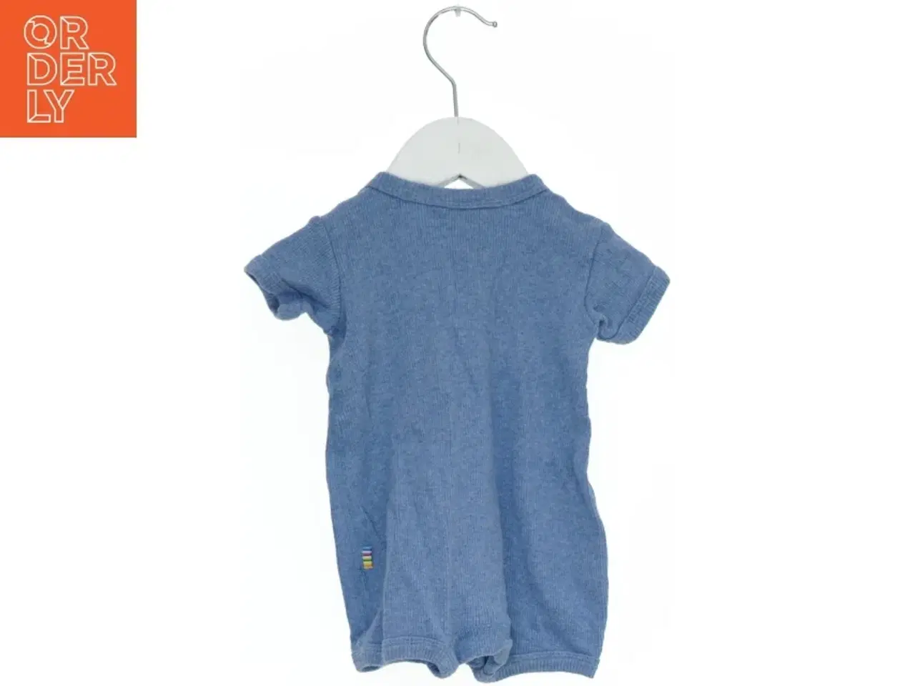 Billede 2 - Blå bodystocking med korte ærmer fra Joha (str. 62)