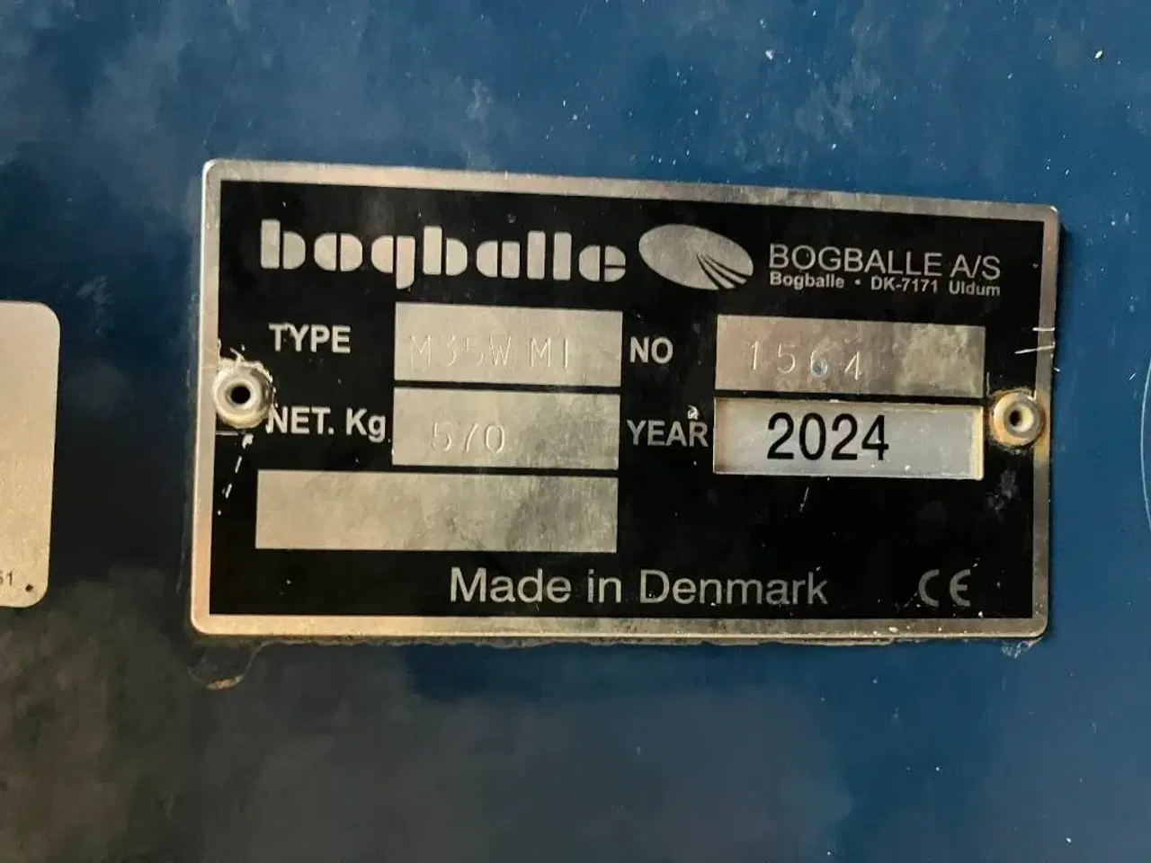 Billede 4 - - - - Bogballe M35W+