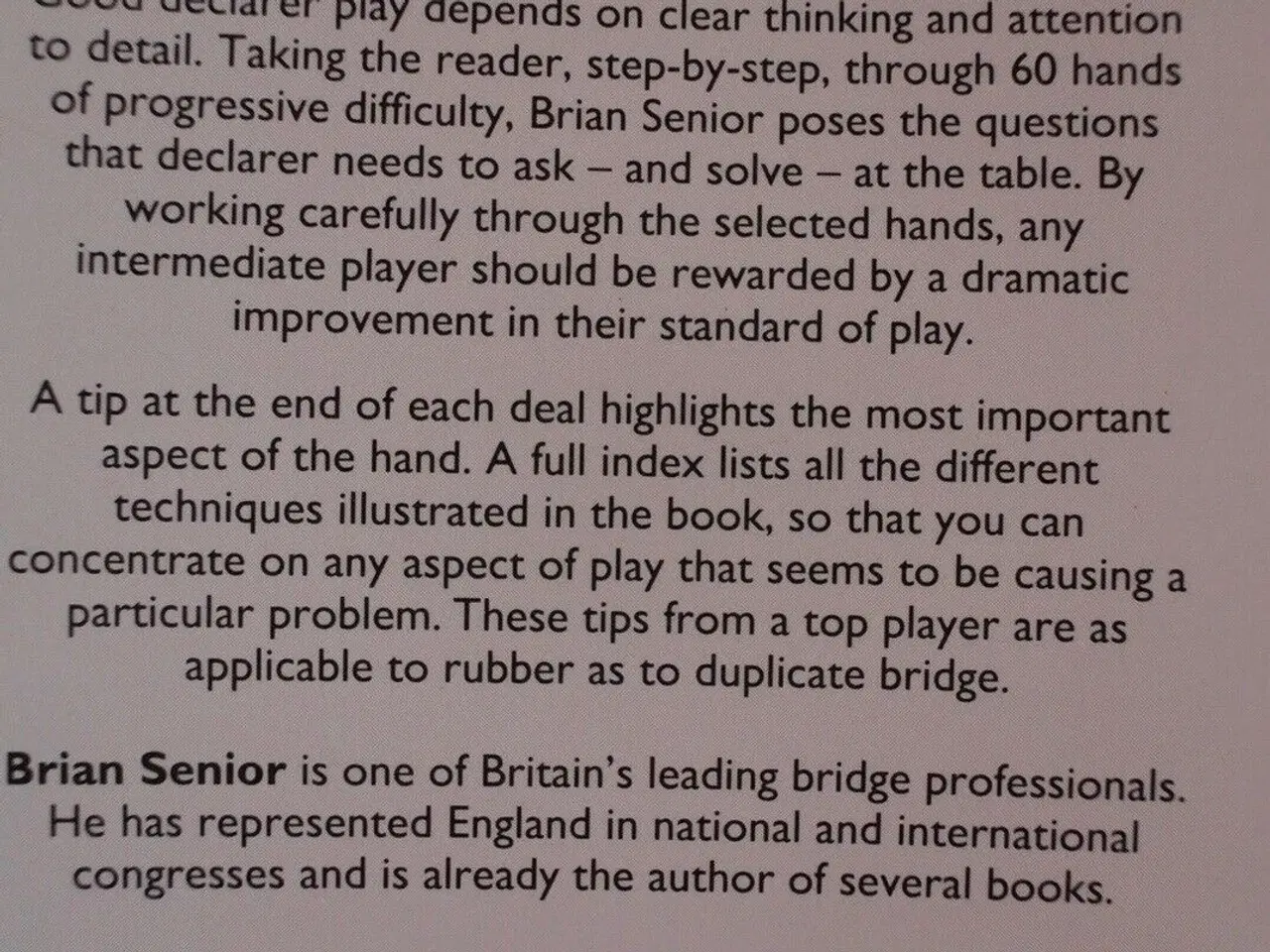 Billede 3 - step-by-step card play in suits - bridge, by brian