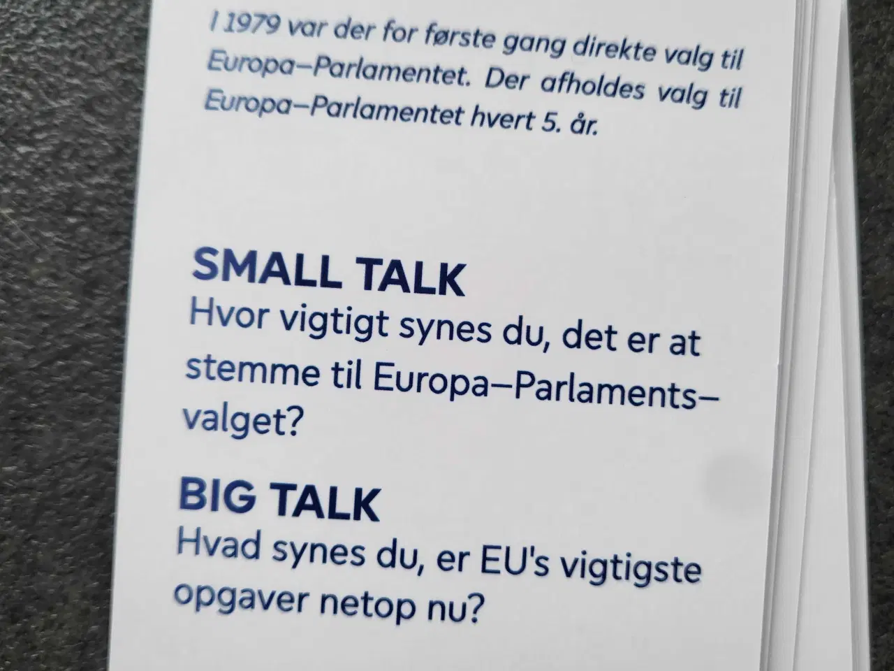 Billede 6 - Samtalekort om politik 