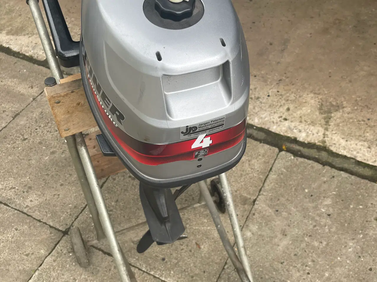 Billede 3 - Mercury Mariner MA4M 4-Takt Påhængsmotor (Kortben)