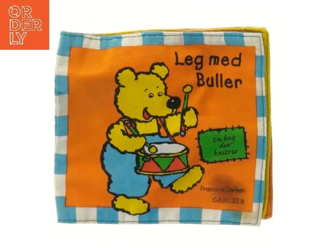Billede 1 - Børnebøger stofbog Leg med Buller fra CARLSEN af Francine Oomen (str. 14x13 cm) (Bog)