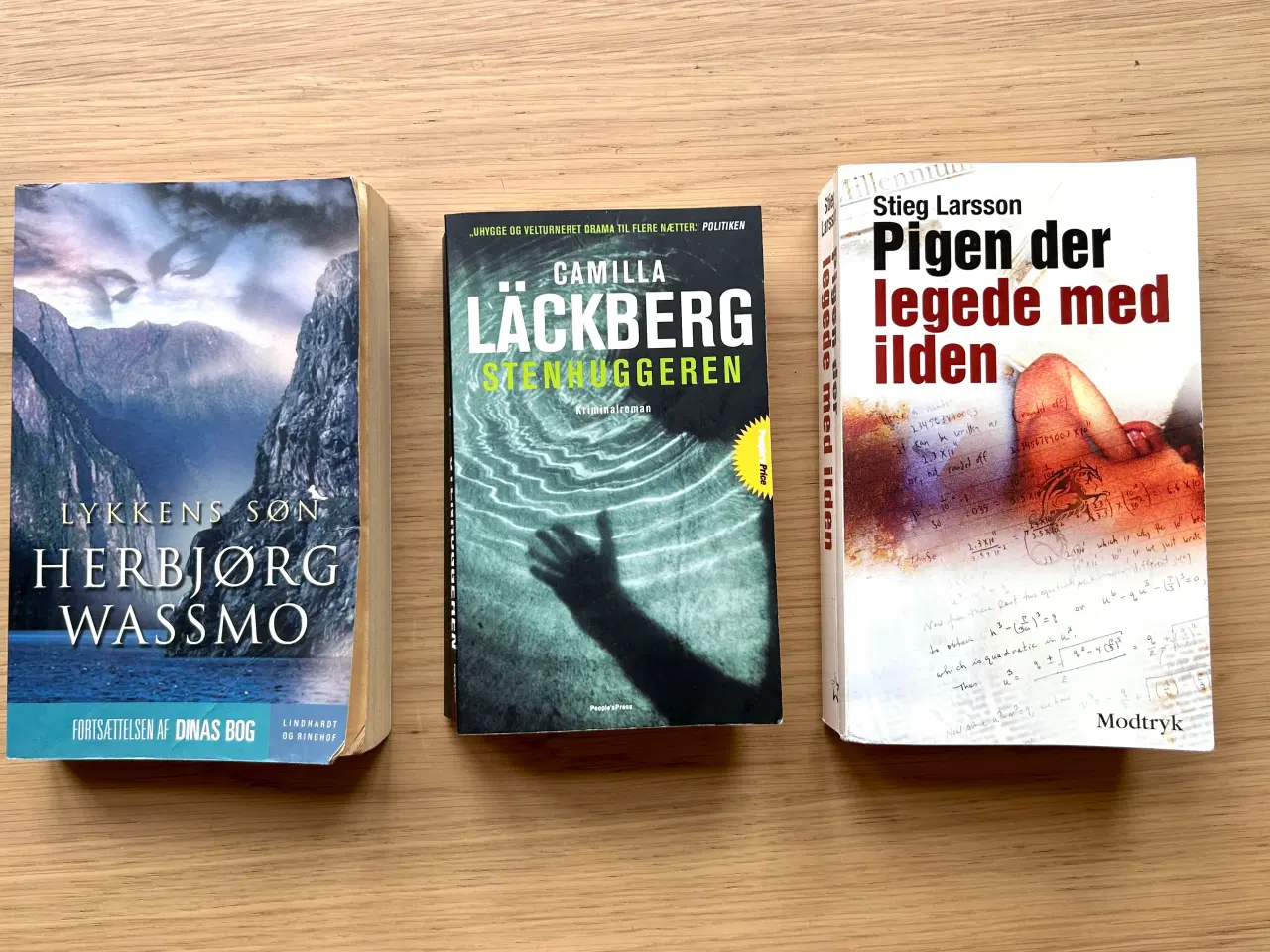 Billede 1 - 3 populære nordiske romaner – 50 kr. pr. bog!