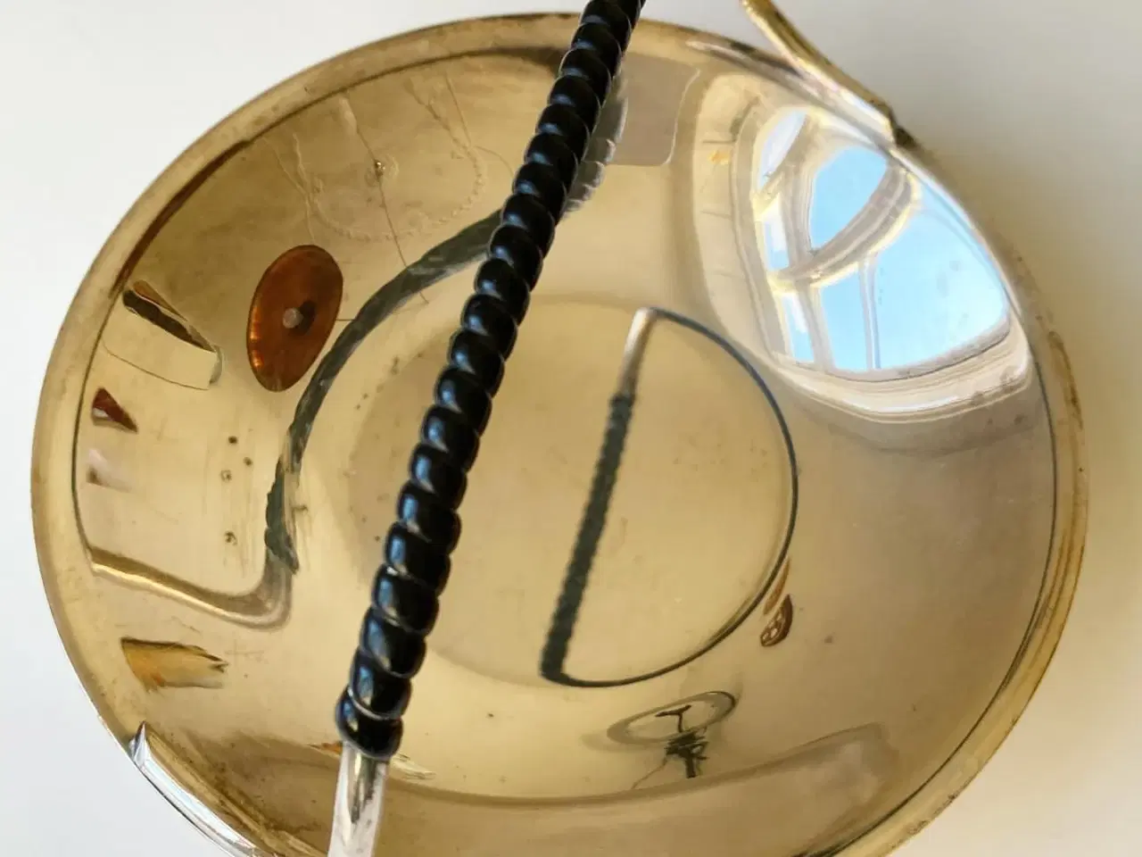 Billede 4 - Pletsølv m sort plastvikling