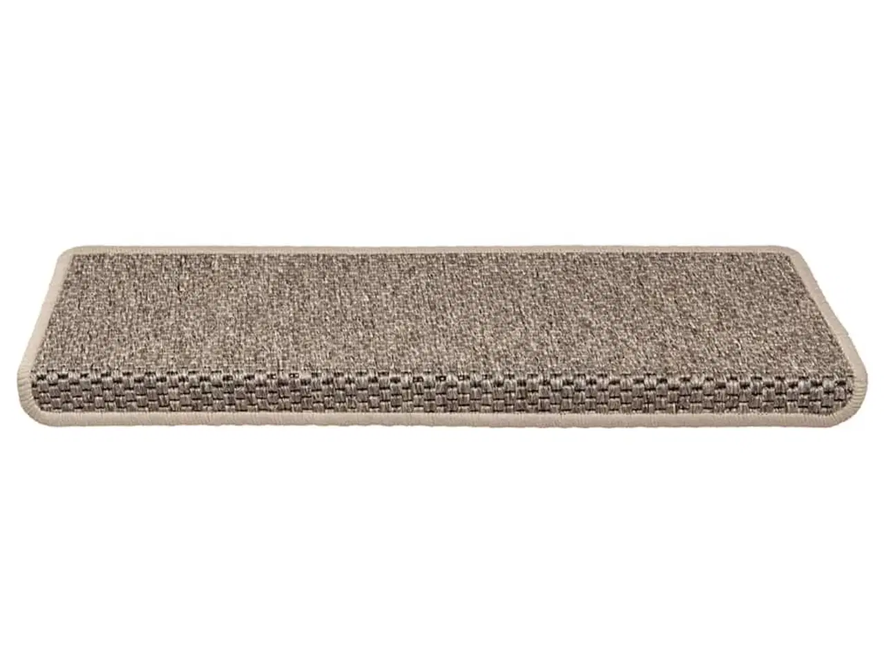 Billede 3 - Selvklæbende trappemåtter 15 stk. 65x21x4 cm sisal-look beige