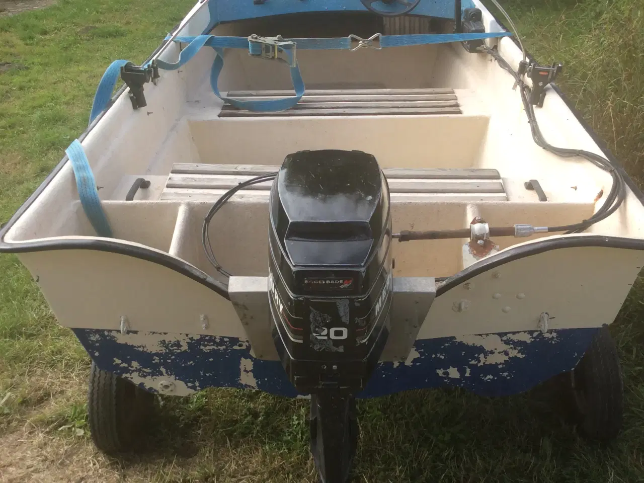 Billede 4 - Jolle med 20 hk motor