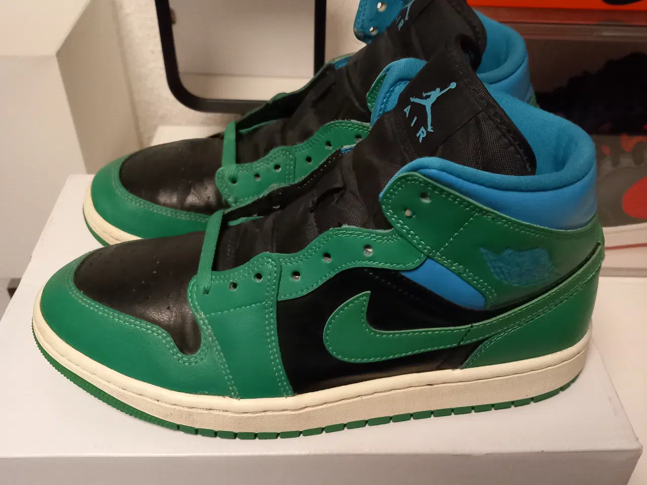 Billede 9 - Air Jordan 1 Lucky Green Aquatone