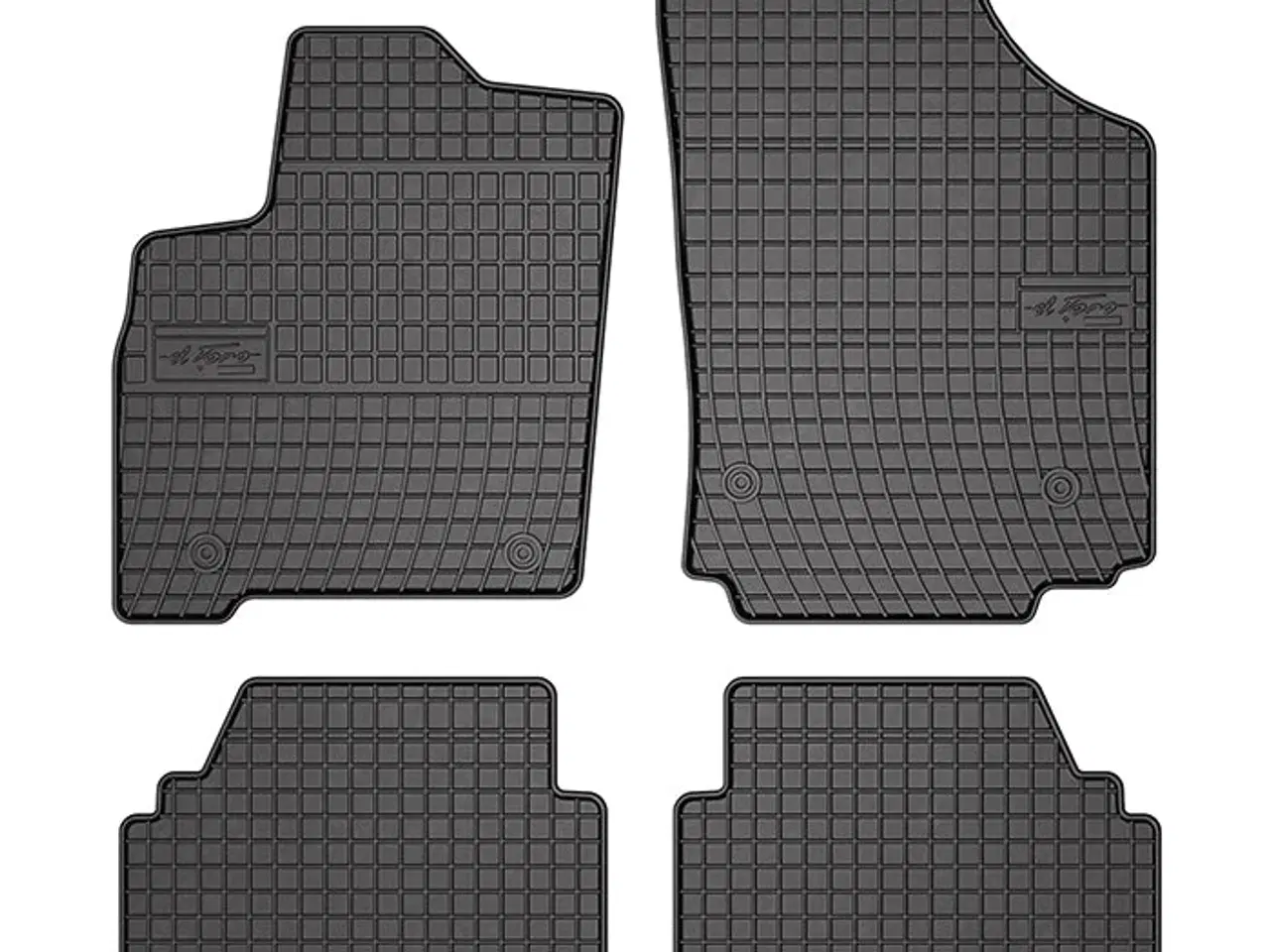 Billede 1 - Gummimåtter Opel Meriva A minivan 2003-2010