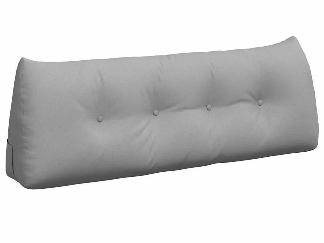 Billede 2 - Rygpude Skygrå 140 x 24 x 50 cm Stof