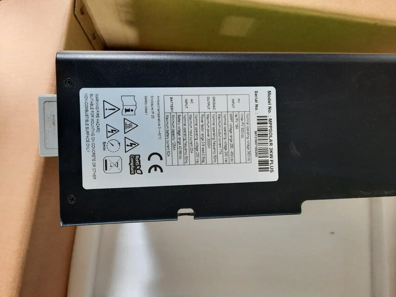 Billede 2 - Solcelle Hybrid Inverter