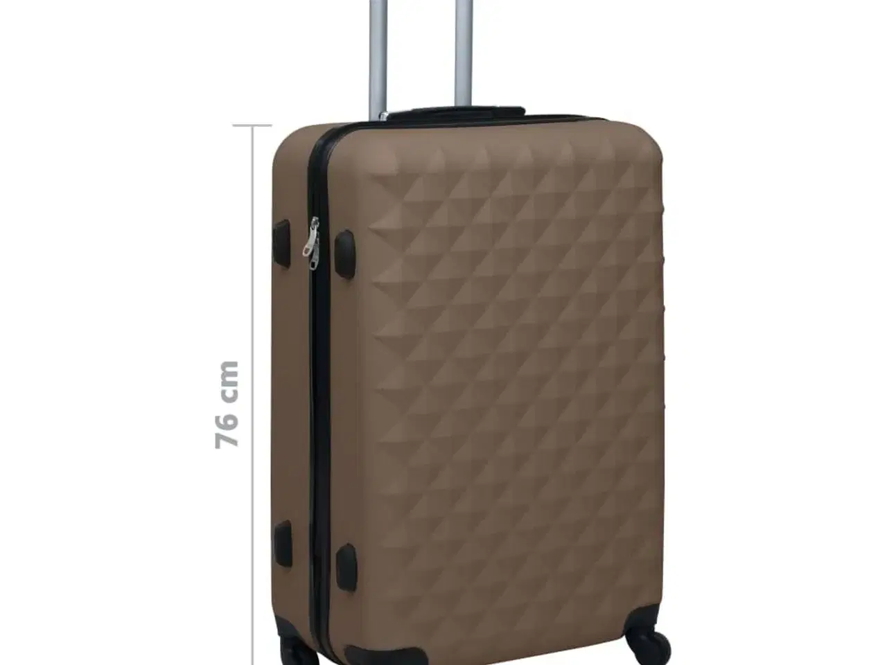 Billede 7 - Hardcase-kuffert ABS brun