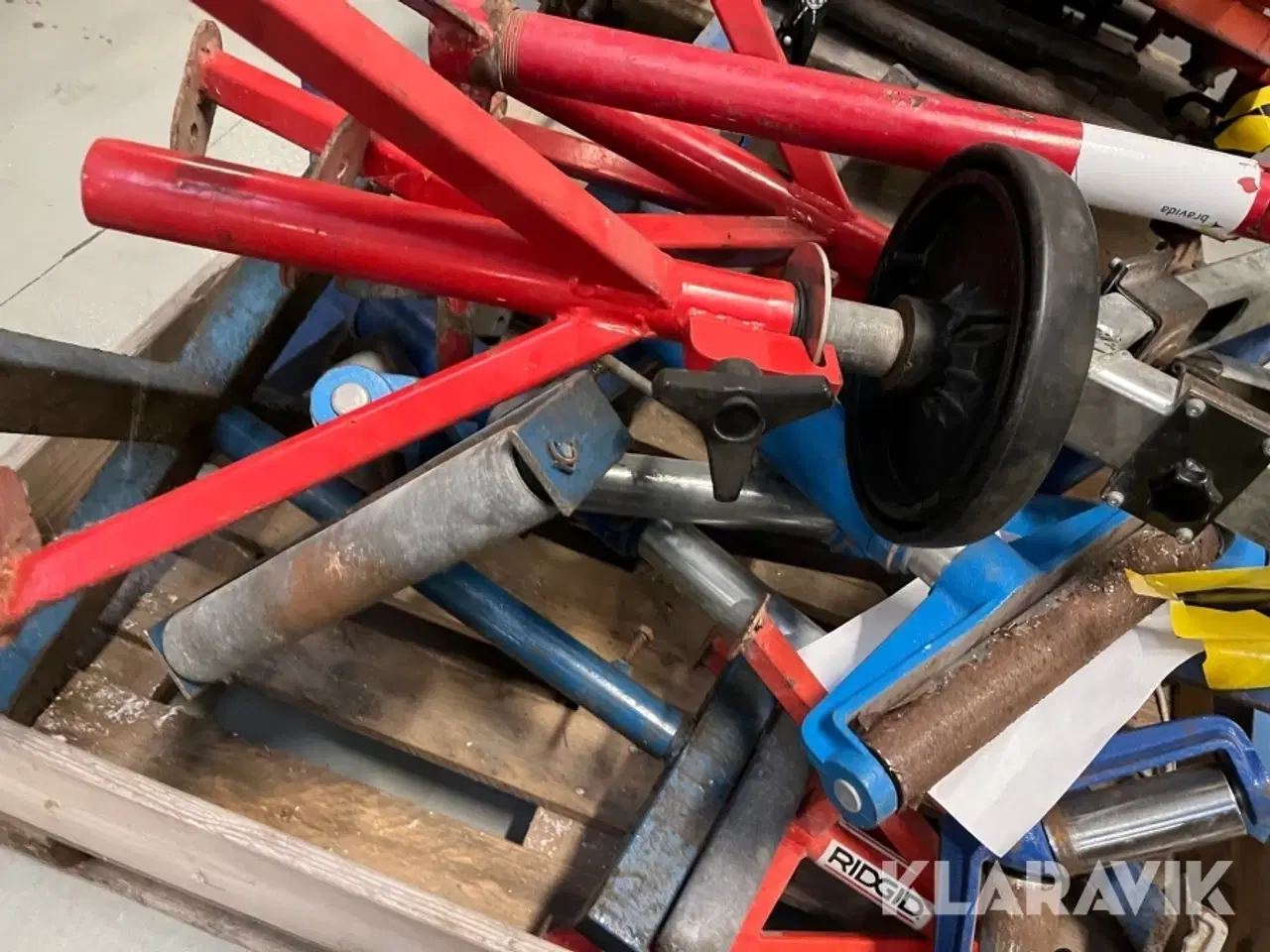 Billede 7 - Arbejdsborde og bukke/ruller