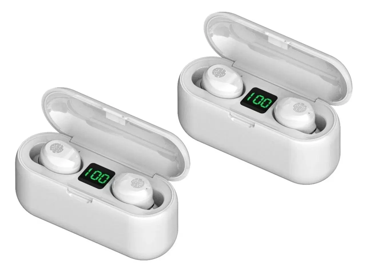 Billede 1 - 2 sæt Earpads i hvid farve.