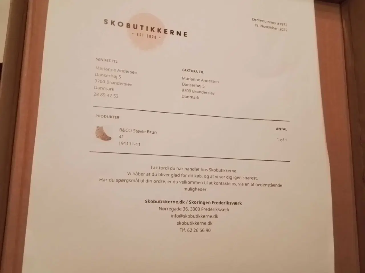 Billede 2 - Støvletter fra B&CO str. 41 NYE!