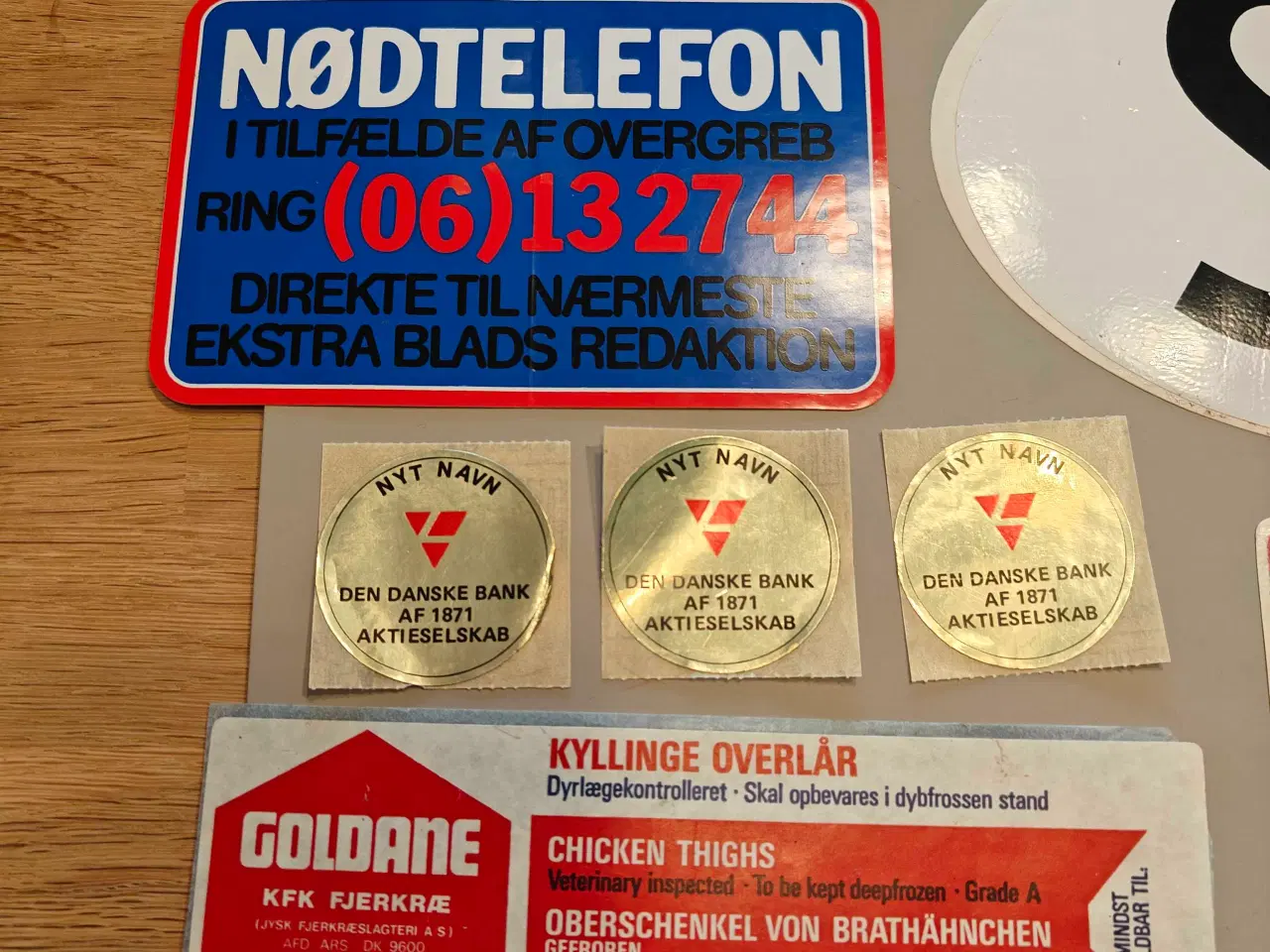 Billede 2 - Retro klistermærker 