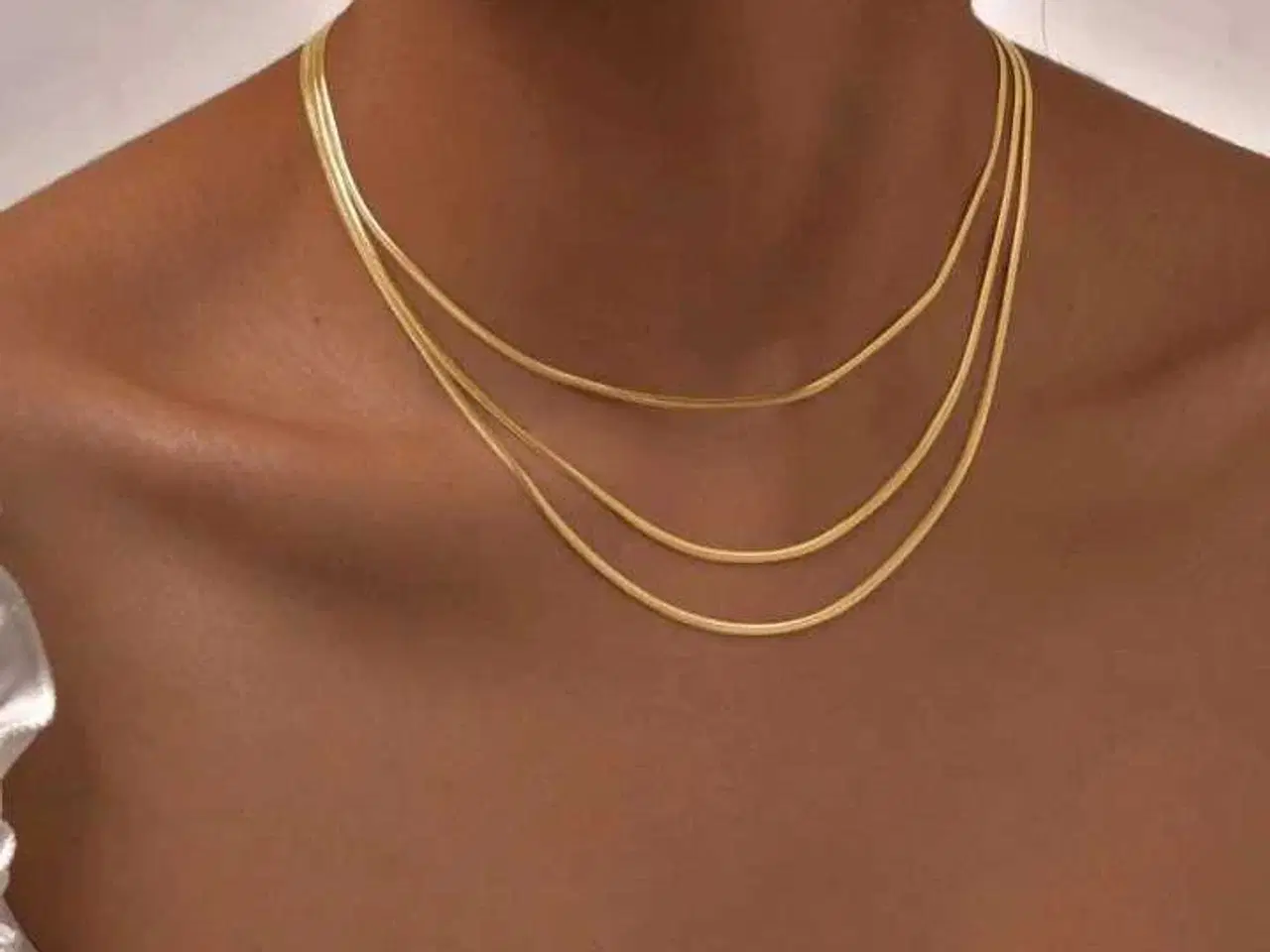 Billede 3 - Guld halskæde 