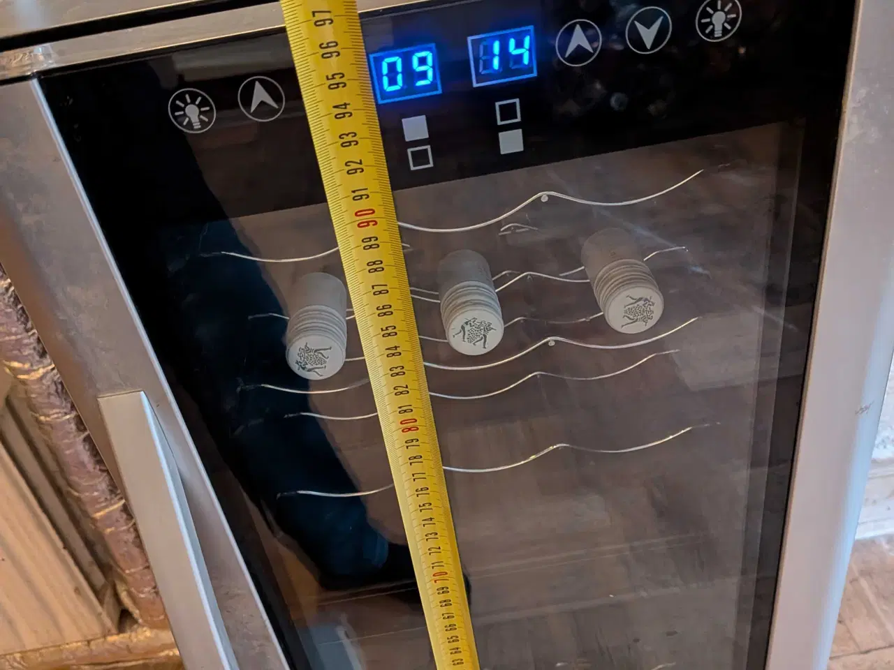 Billede 5 - Vinkøleskab, 2 zoner rummer 28 flasker