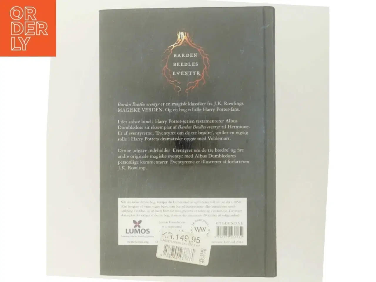 Billede 3 - Barden Beedles eventyr (Ill. Chris Riddell) af Joanne K. Rowling (Bog)