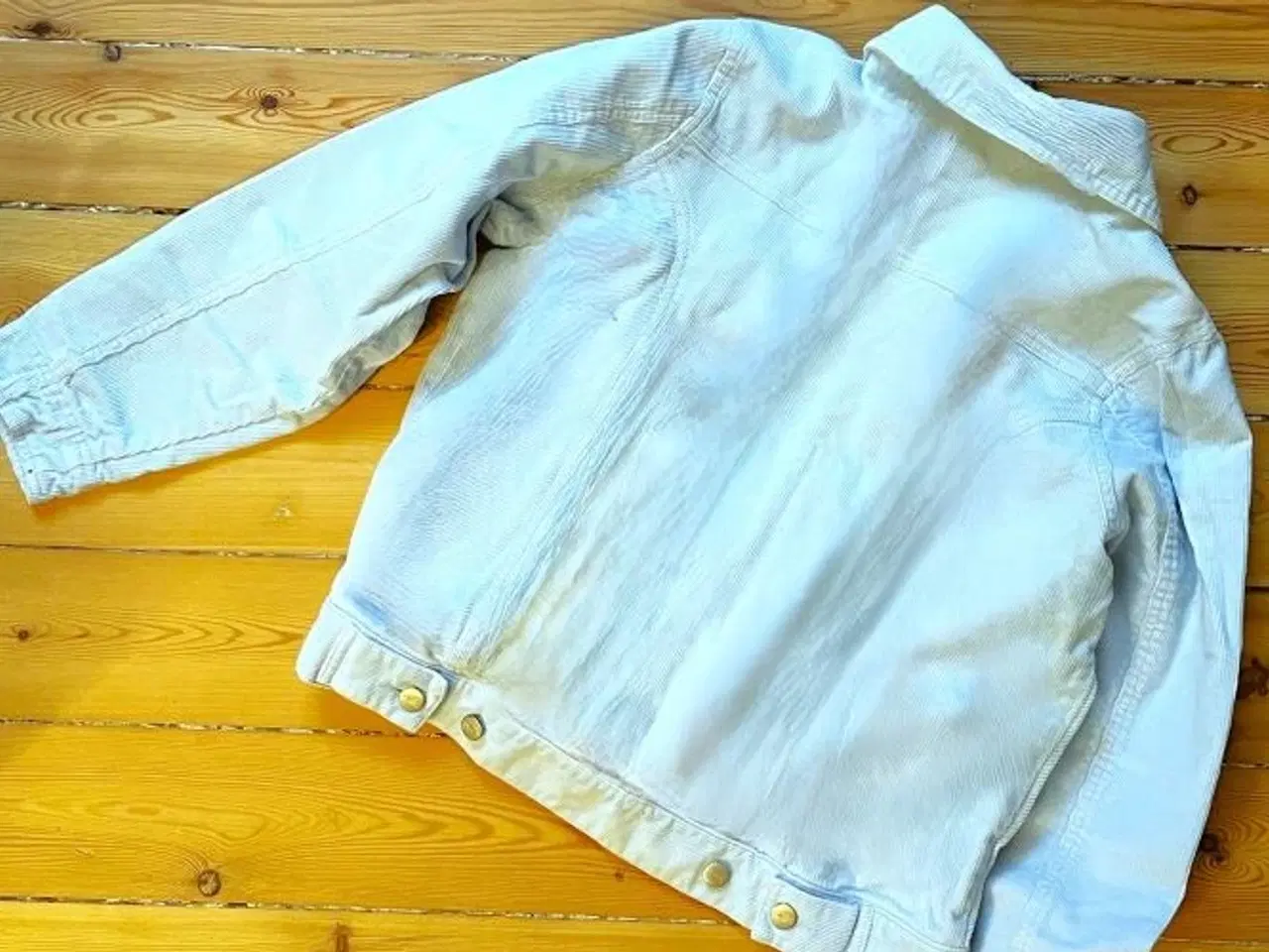 Billede 4 - Cowboyjakke i jernbanefløjl
