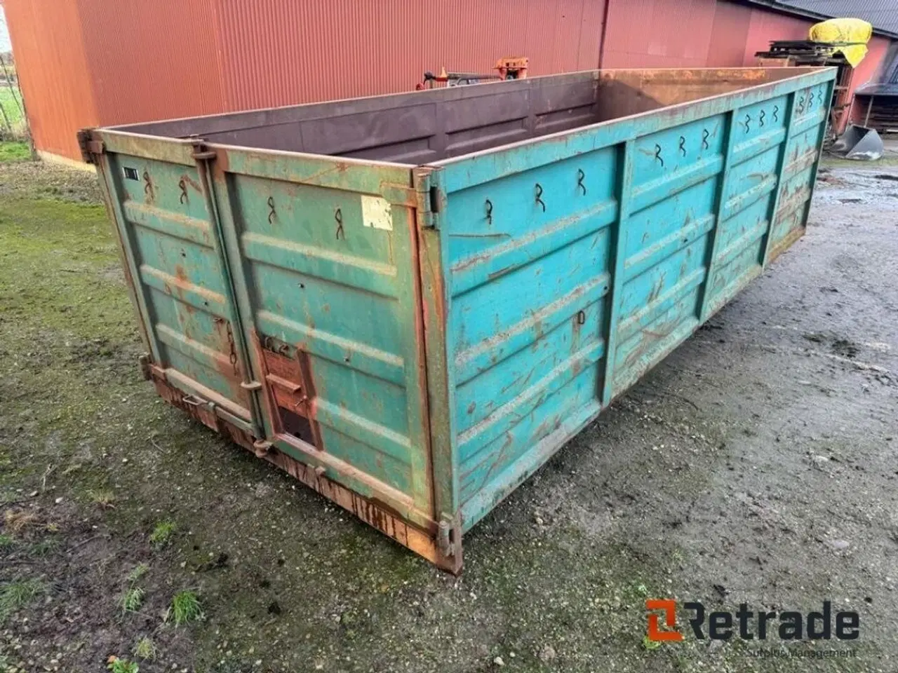 Billede 1 - - - - 5,5 meter Container med Blæsekanal