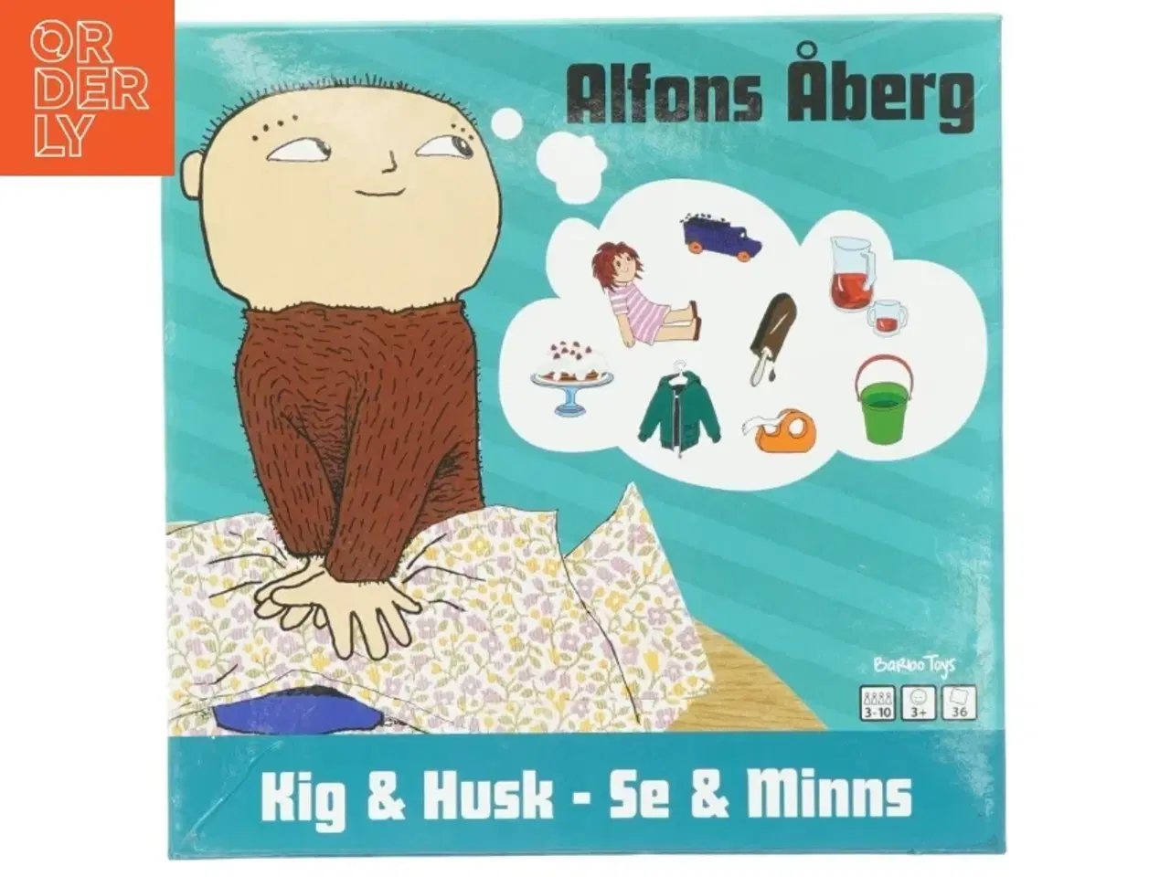 Billede 1 - Alfons Åberg spil (str. 24 x 24 cm)