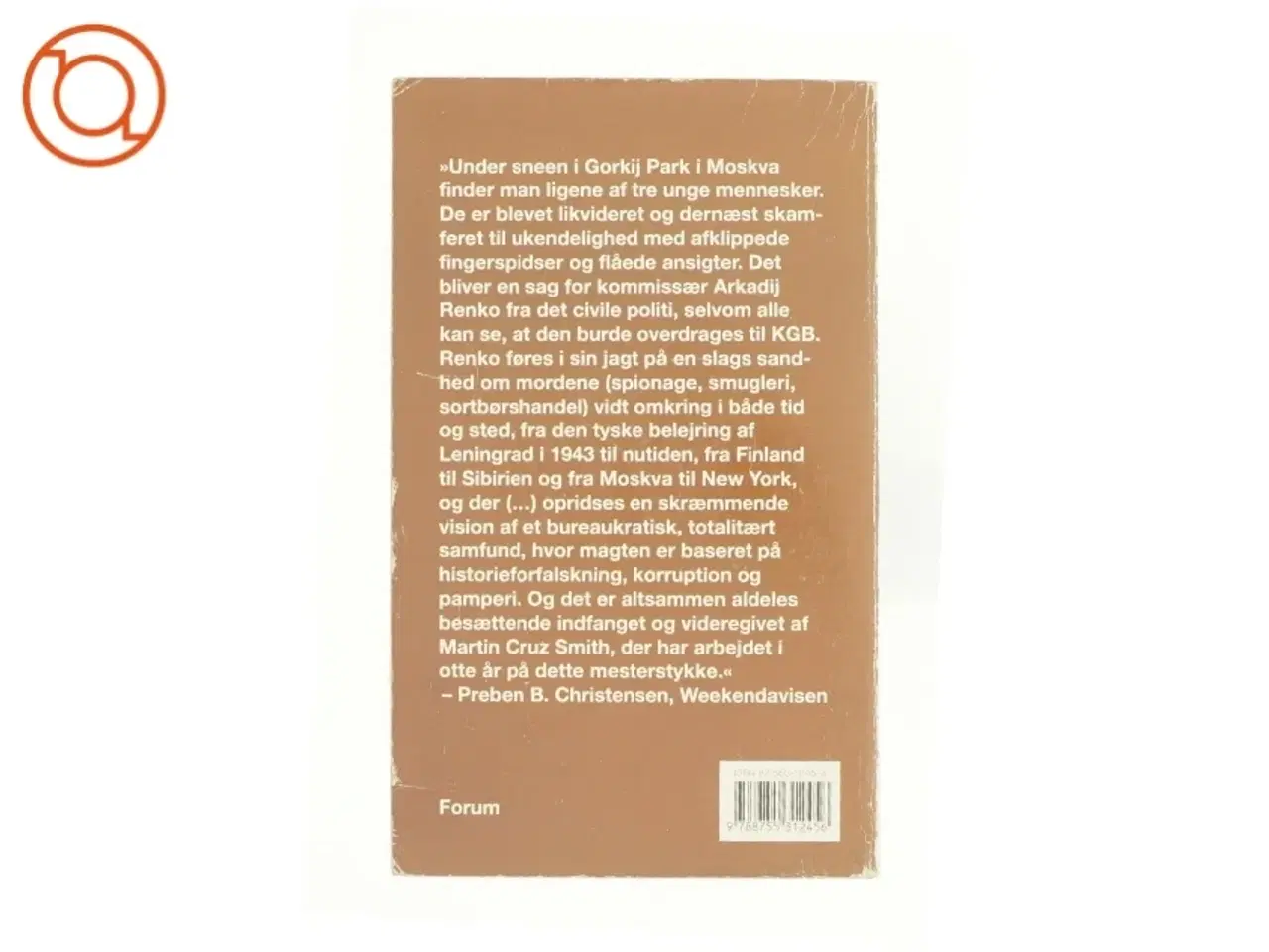 Billede 2 - Gorkij Park : spændingsroman af Martin Smith (Bog)