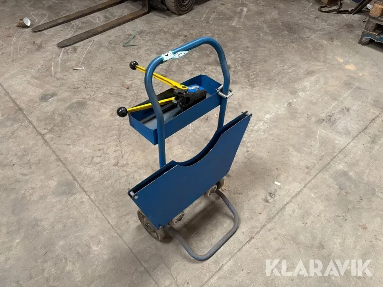 Billede 3 - Båndstrammervogn Cyklop Qpf til stålbånd