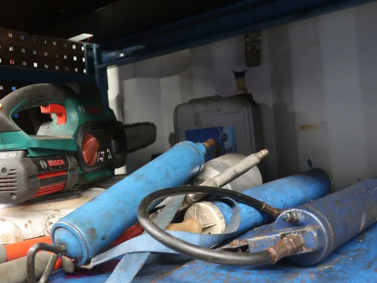 Billede 2 - Div. Fedtpumper samt motorsav BOSCH