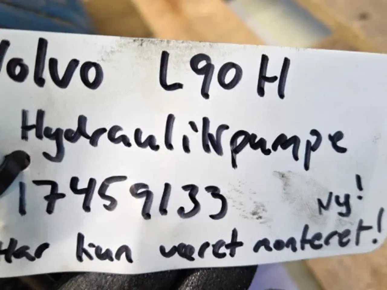 Billede 8 - Volvo L90H Hydraulikpumpe 17459133 Ny!