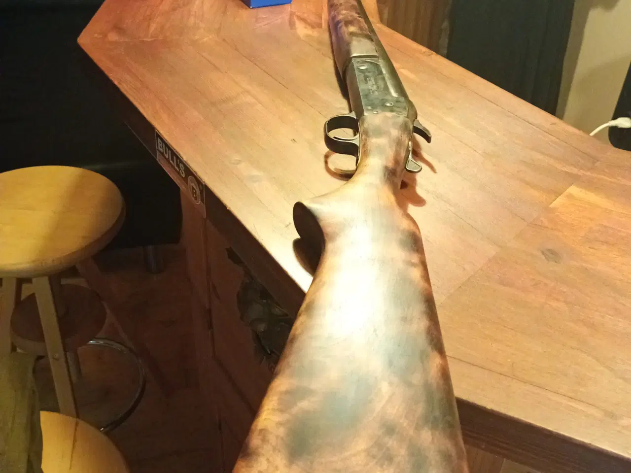 Billede 5 - Stevens mod.94 , 16/70 enkelt løbet og med hane .