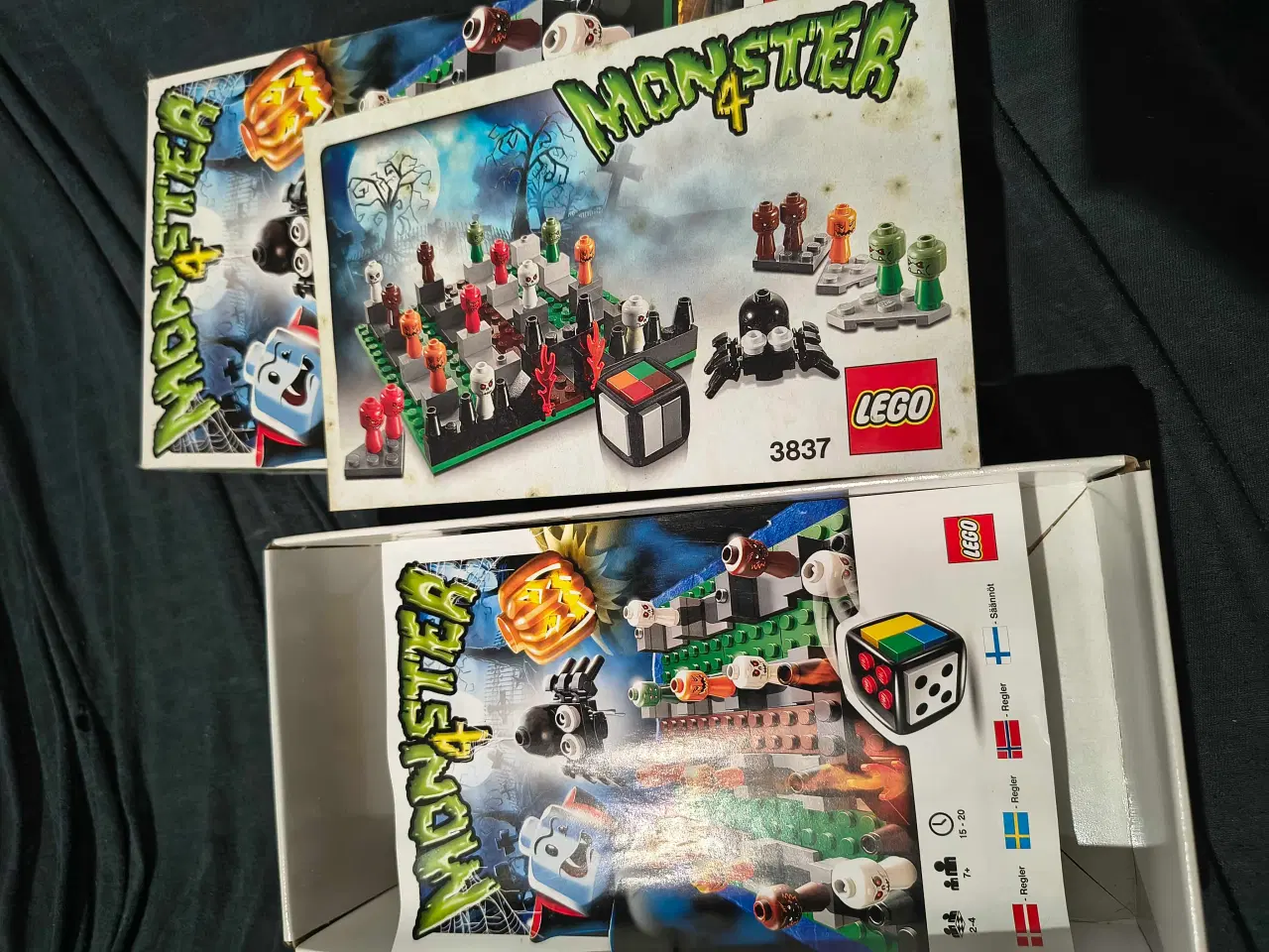 Billede 2 - LEGO Monster 4 (3837) – Komplet brætspil