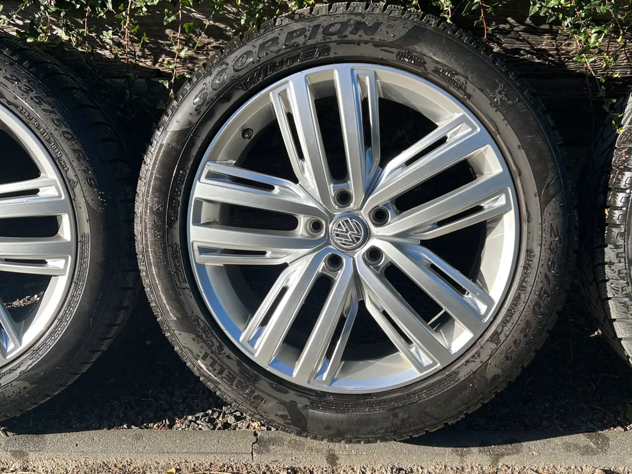 Billede 4 - VW Tiguan originale alufælge med vinterdæk