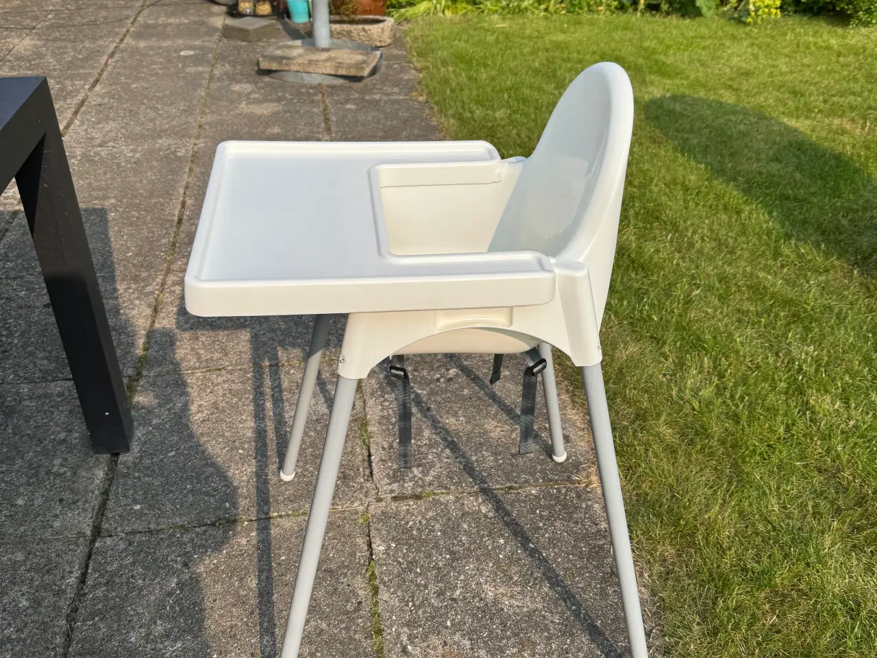 Billede 2 - Ikea høj barnestol med bord