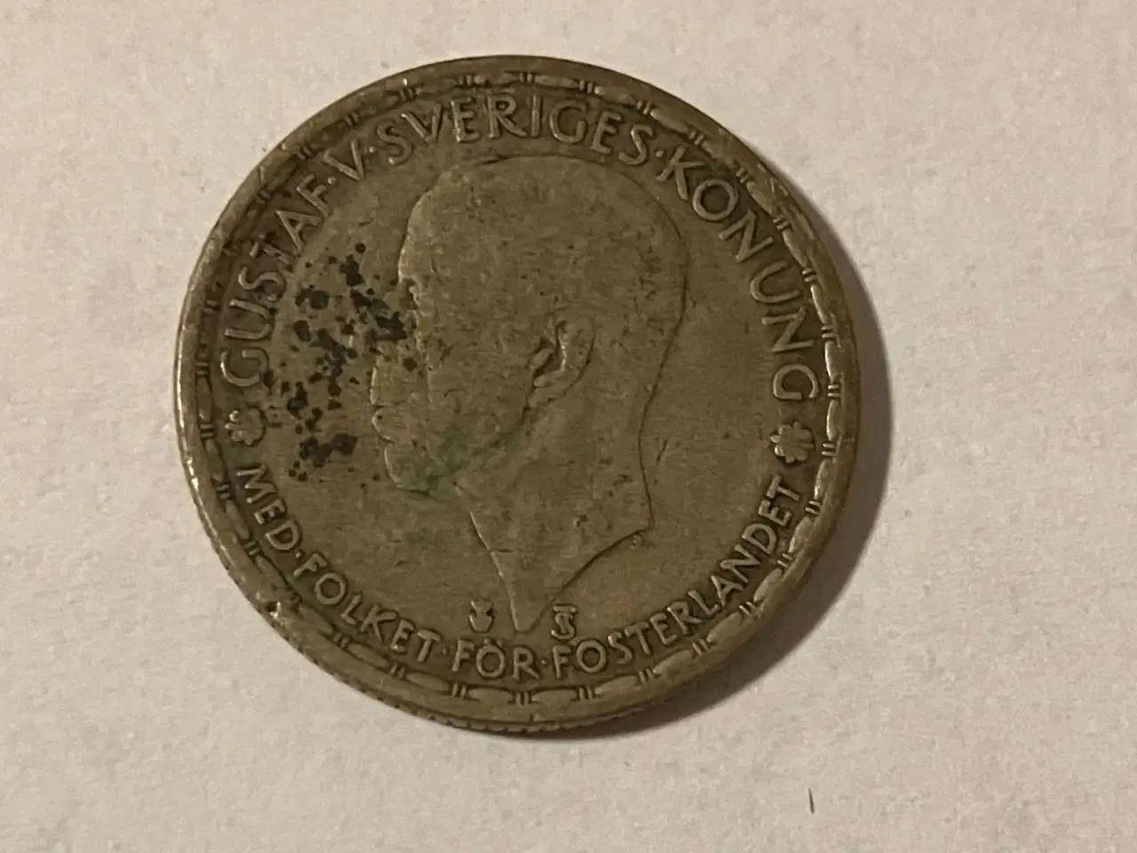 Billede 2 - 1 Krona 1947 Sweden - Silver