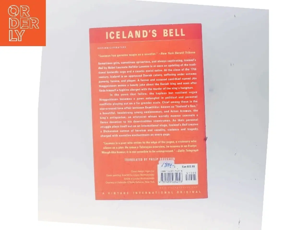 Billede 3 - Iceland's Bell af Halldor Laxness (Bog)