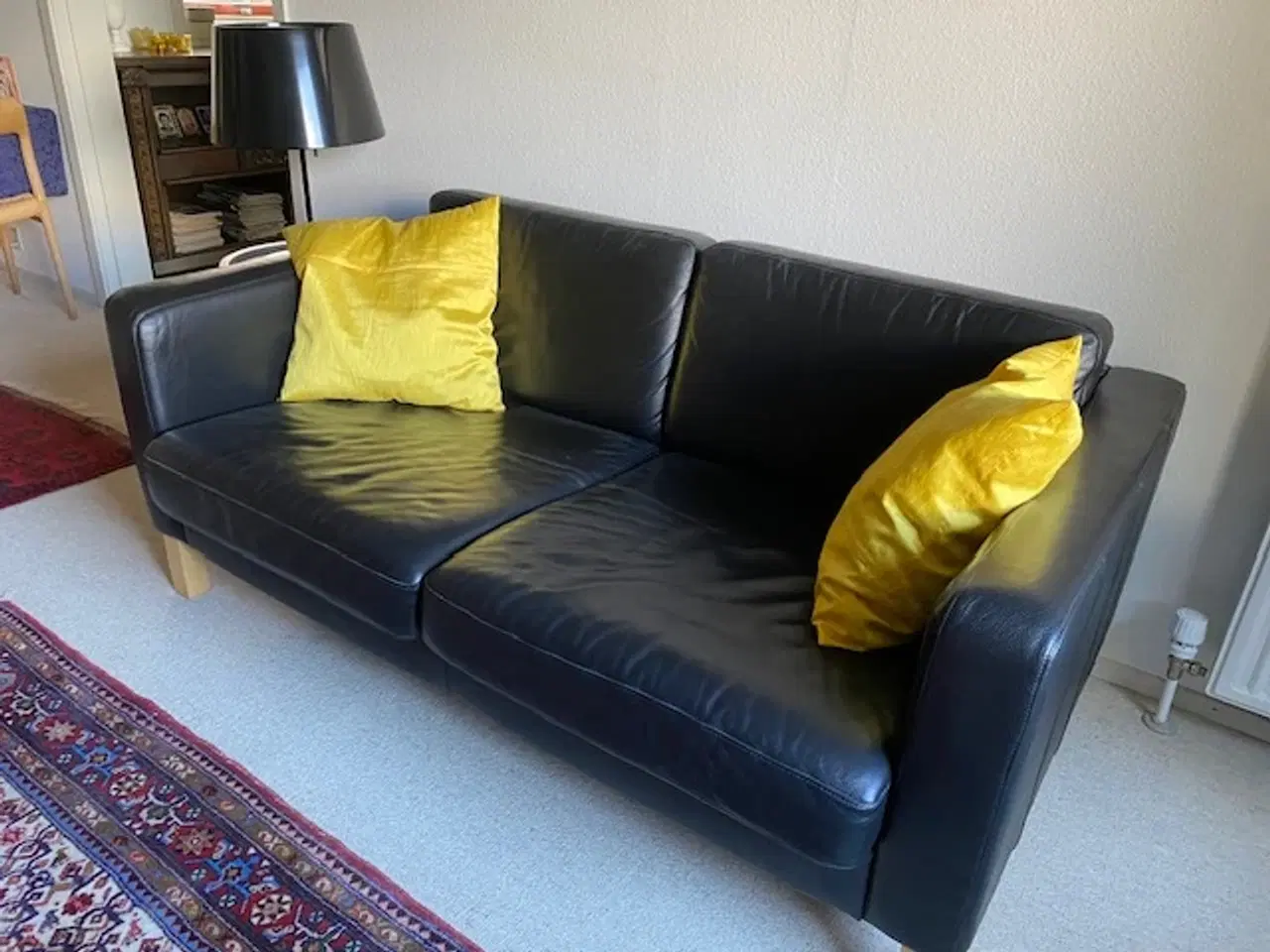 Billede 1 - Lædersofa 2½ person