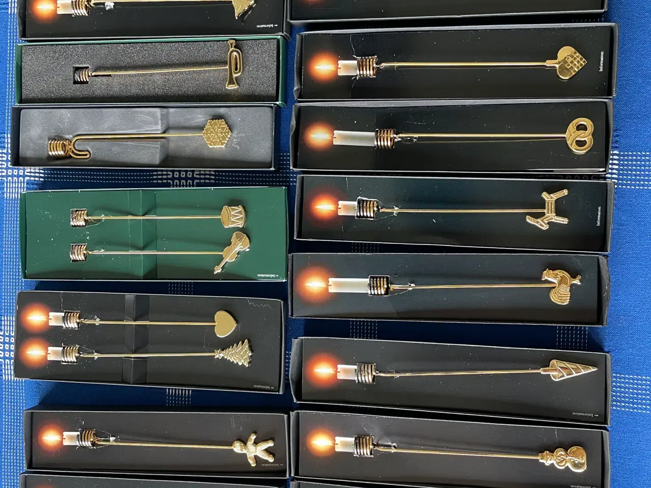 Billede 1 - 17 stk. Georg Jensen lyseholder