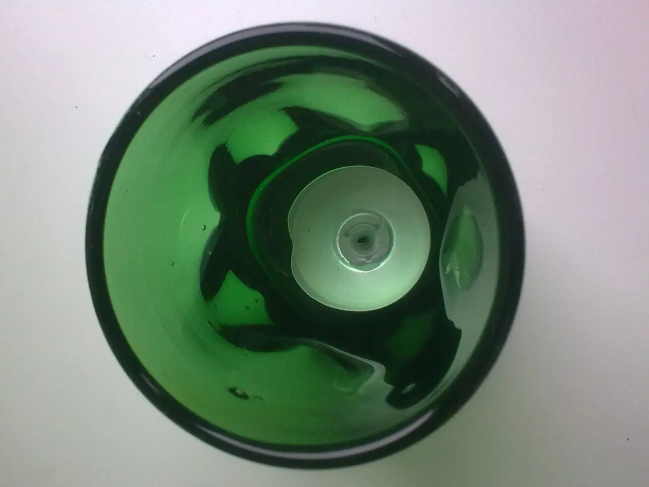 Billede 11 - Murano glas 1950-60 sølv bemalet og grønt glas