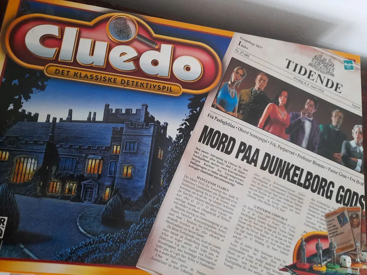 Billede 1 - Brætspil Cluedo og Ringenes Herre