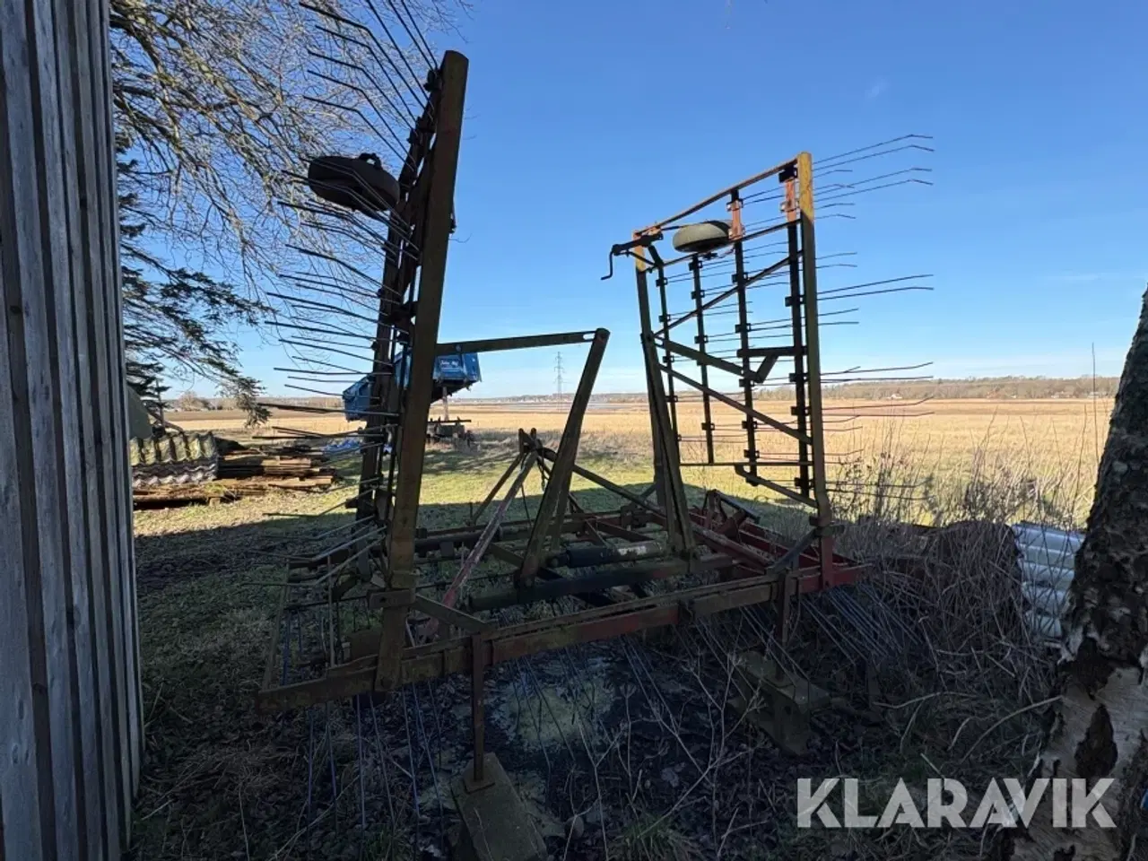 Billede 6 - Strigle + gårdspladsrive Kongskilde Tripple - K