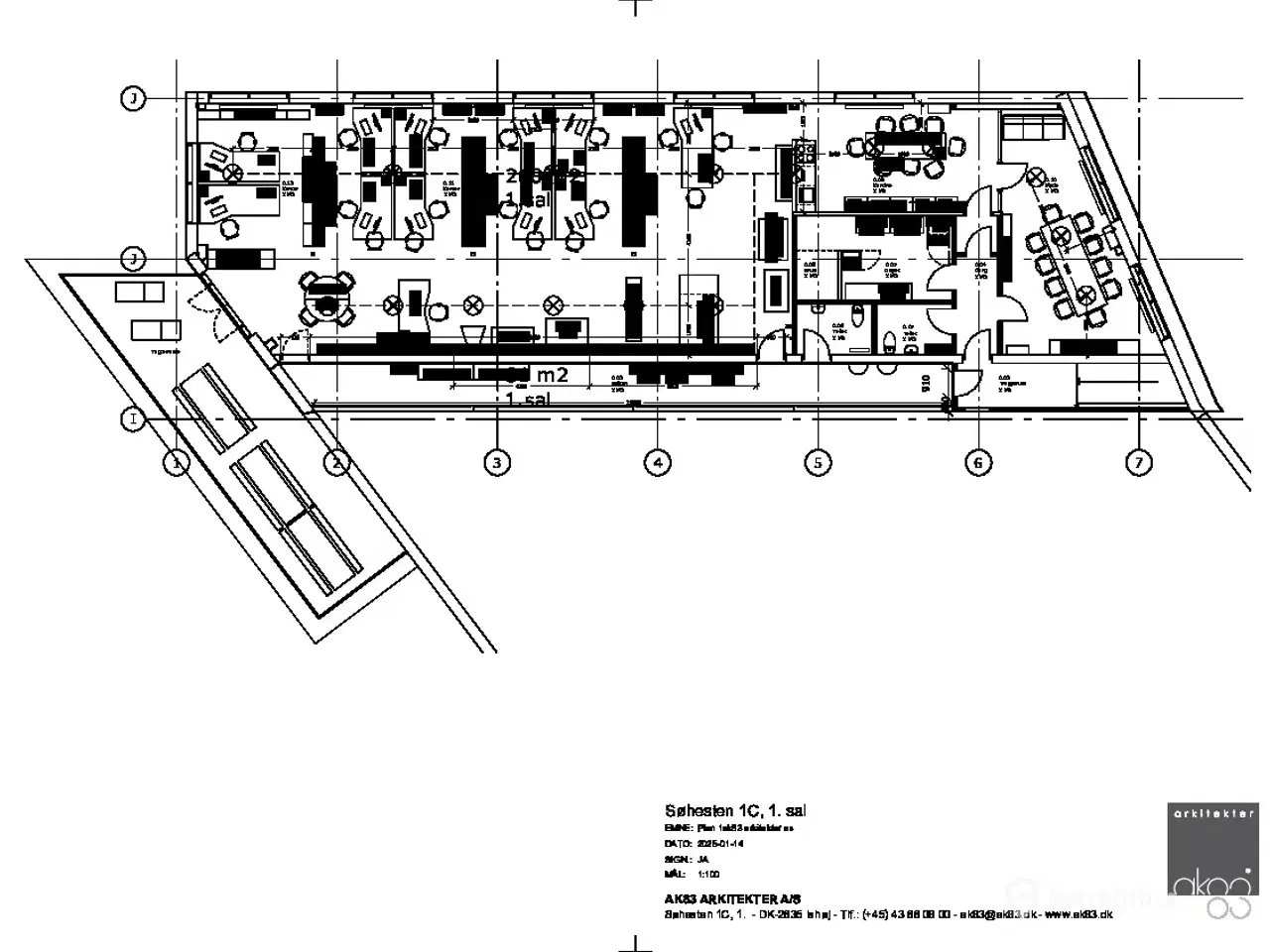 Billede 17 - Repræsentativt lejemål med stor tagterrasse på Ishøj Havn