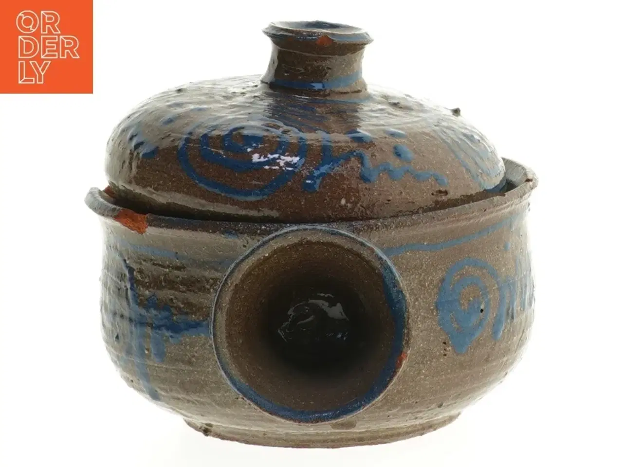 Billede 2 - Keramisk kande med låg (str. Ø 15 cm) (DVD)