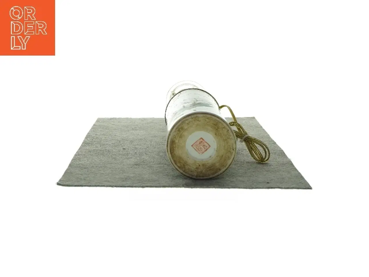 Billede 4 - kinesisk Bordlampe med moti (str. HØ: 52x11 cm)