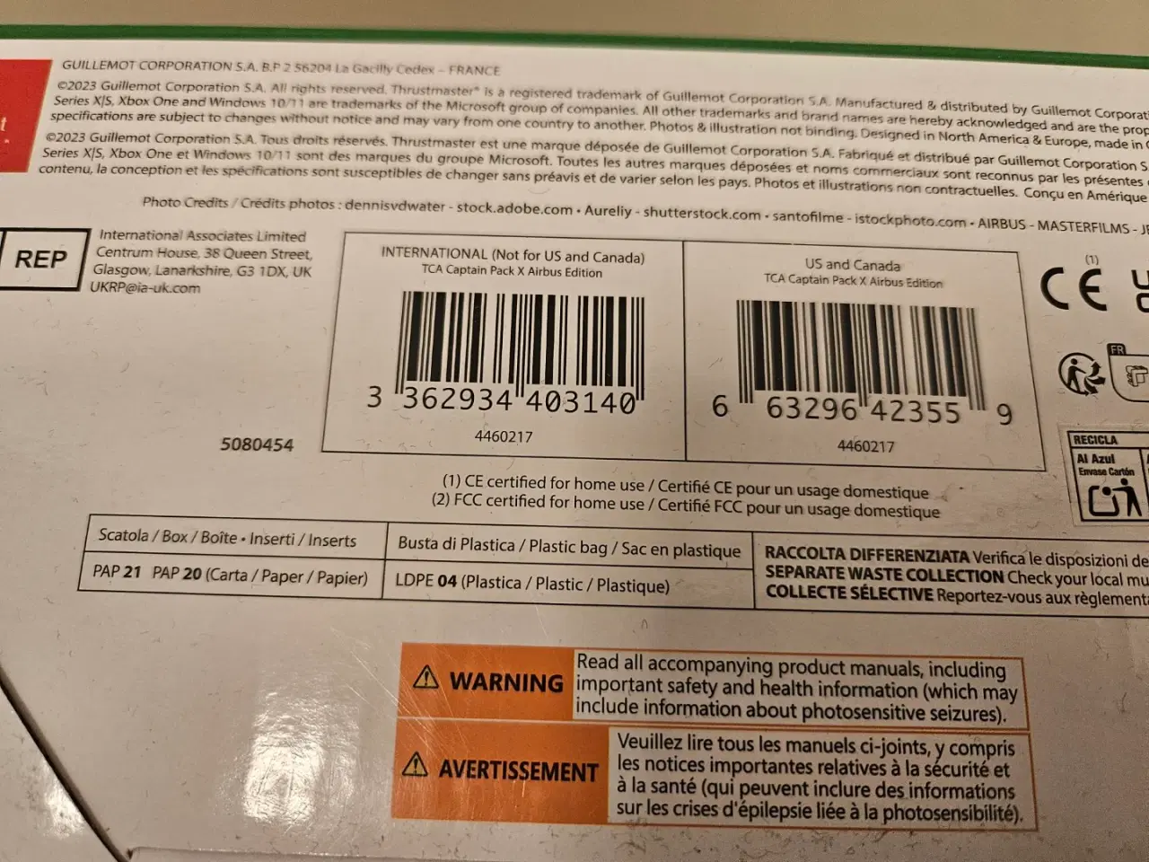 Billede 11 - Thrustmaster TCA Captain Pack X Airbus Edition